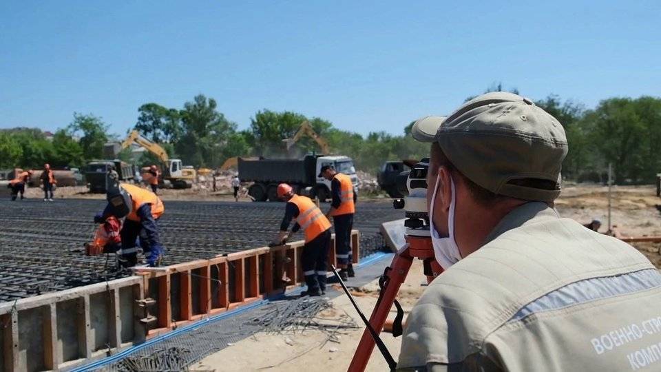 Сразу три госпиталя возводят специалисты Минобороны в Дагестане - 1tv.ru - респ. Дагестан - Каспийск - Хасавюрт - Буйнакск - Строительство