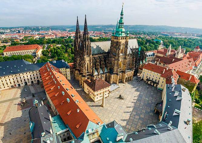 святой Георгий - Пражский Град открылся для бесплатного посещения на 4 дня - vinegret.cz - Чехия