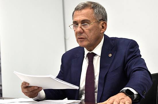 Владимир Путин - Рустам Минниханов - Президент Татарстана Минниханов планирует выдвигаться на новый срок - pnp.ru - Россия - респ. Татарстан