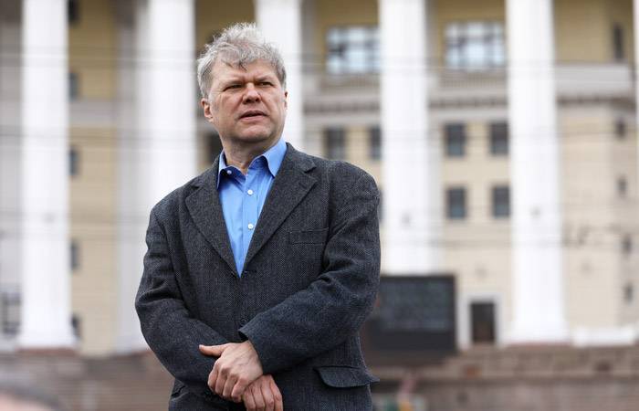 Илья Азар - Сергей Митрохин - Владимир Воронцов - В Москве около здания МВД задержали депутата Мосгорудмы Сергея Митрохина - theins.ru - Москва