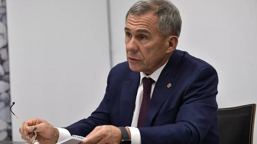 Владимир Путин - Рустам Минниханов - Минниханов решил выдвинуть свою кандидатуру на выборах в Татарстане - russian.rt.com - Россия - респ. Татарстан