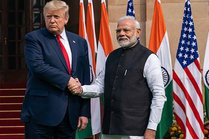 Дональд Трамп - Нарендрой Моди - Трамп приврал о разговоре с премьер-министром Индии - lenta.ru - Китай - США - Индия - Нью-Дели