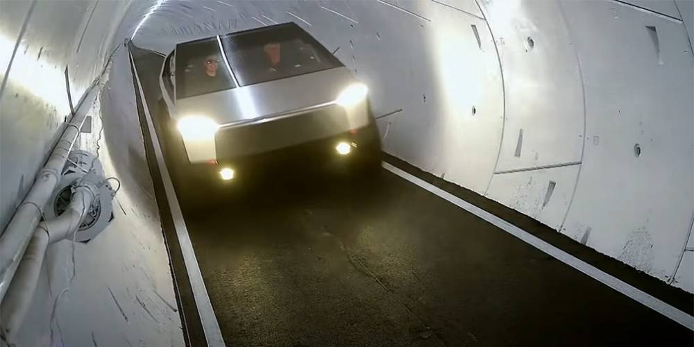Илон Маск - Видео: Илон Маск прокатился на пикапе Tesla по подземному тоннелю - autonews.ru