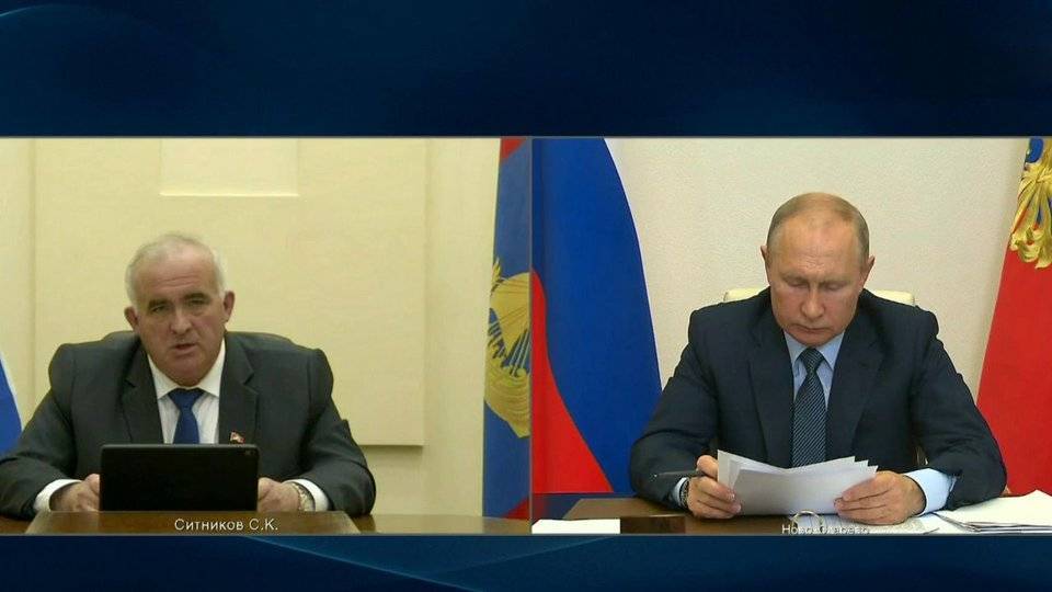 Владимир Путин - Сергей Ситников - Ситуацию с COVID-19 в Костромской области Владимир Путин обсудил с губернатором Сергеем Ситниковым - 1tv.ru - Костромская обл.