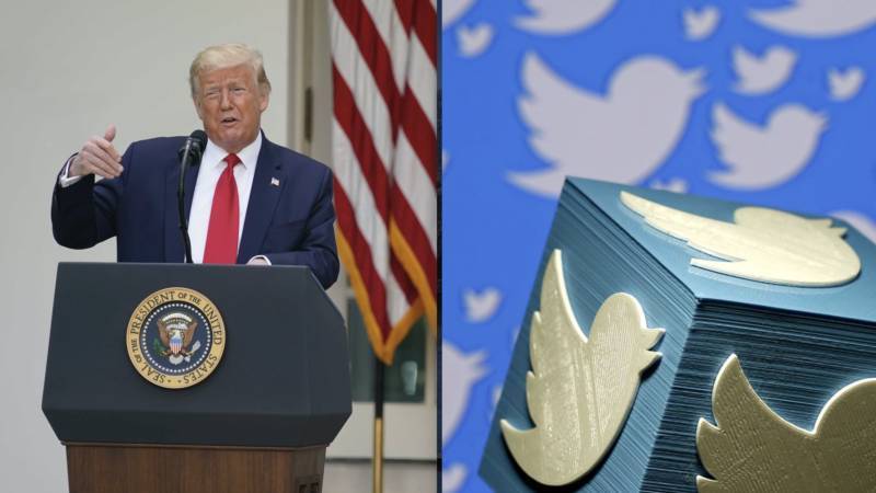 Дональд Трамп - Джордж Флойд - Твиттер добавил предупреждение о «прославлении насилия» в твит Трампа - golos-ameriki.ru - шт. Миннесота