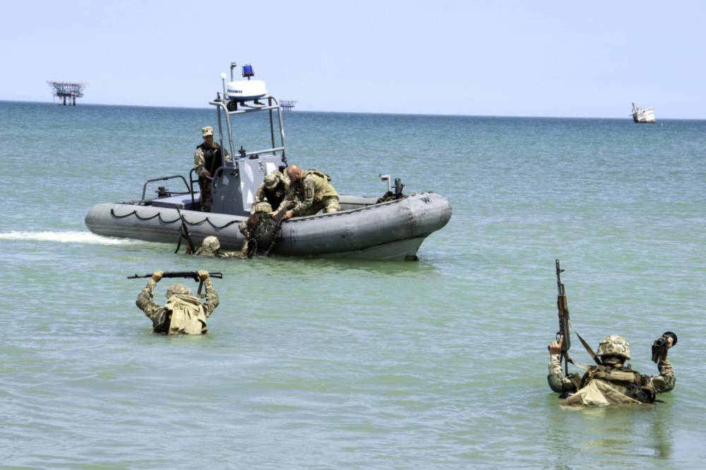 На Азовском море прошли учения украинских морпехов. Фото - vkcyprus.com - Украина - Азовское Море