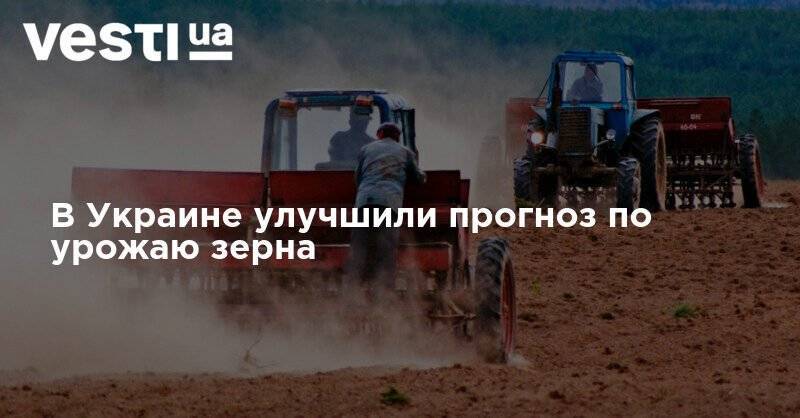 В Украине улучшили прогноз по урожаю зерна - vesti.ua - Украина
