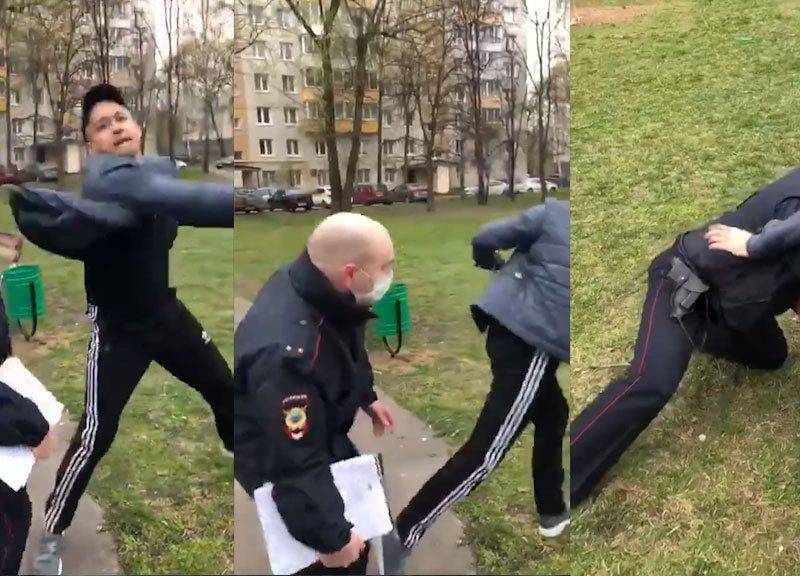 Суд отказался арестовывать мужчину, напавшего на полицейского в Москве - bloknot.ru - Москва