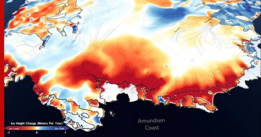 Ученые показали на видео масштабы глобальной катастрофы - profile.ru - Антарктида - Гренландия