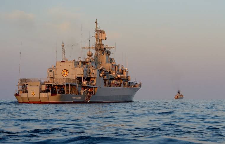 Флагман ВМС Украины «Гетман Сагайдачный» провёл учения в Чёрном море - news.ru - Украина