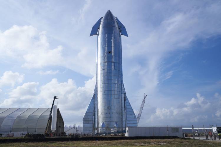 Прототип межпланетного корабля SpaceX взорвался при испытании двигателя - theins.ru - США - Техас