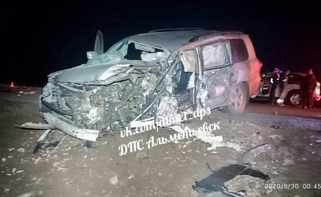 В Татарстане в аварии с КАМАЗом погиб водитель внедорожника - realnoevremya.ru - респ. Татарстан