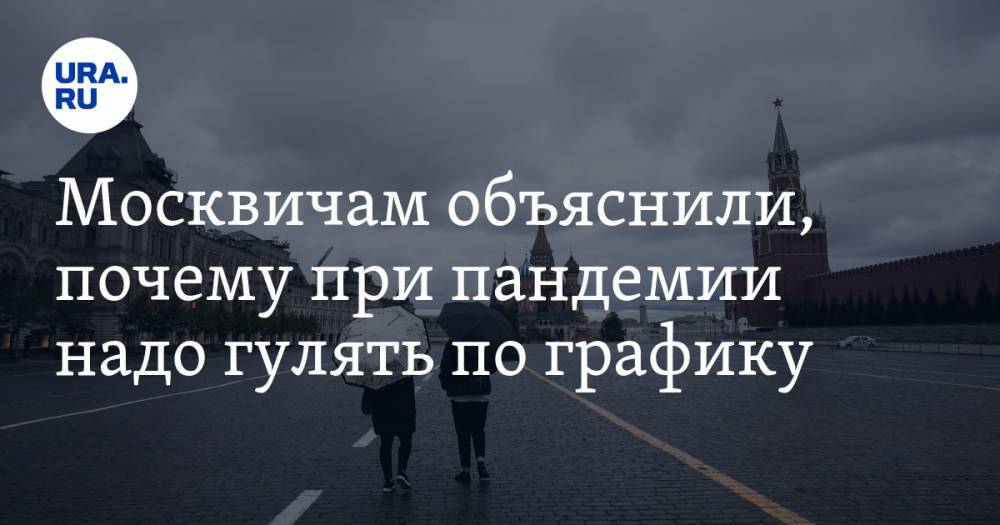 Ирина Иванова - Москвичам объяснили, почему при пандемии надо гулять по графику - ura.news
