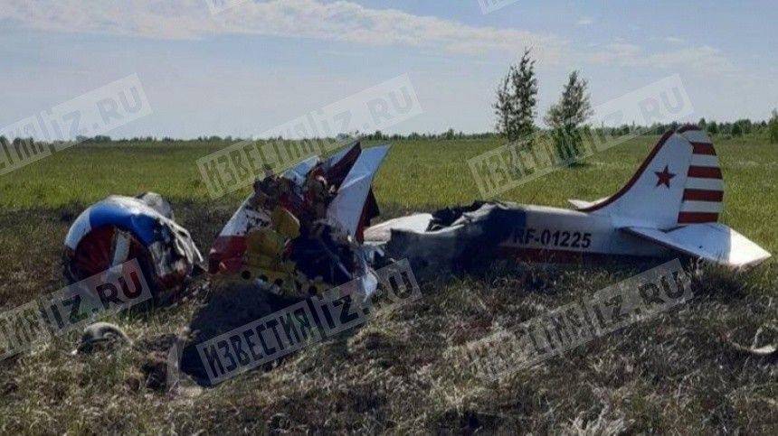 Самолет Як-52 рухнул в Нижегородской области - 5-tv.ru - Нижегородская обл. - район Богородский