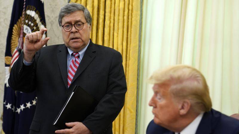 Дональд Трамп - Уильям Барр - Генпрокурор Барр: протестами в США руководят «сторонние радикалы и агитаторы» - golos-ameriki.ru - США