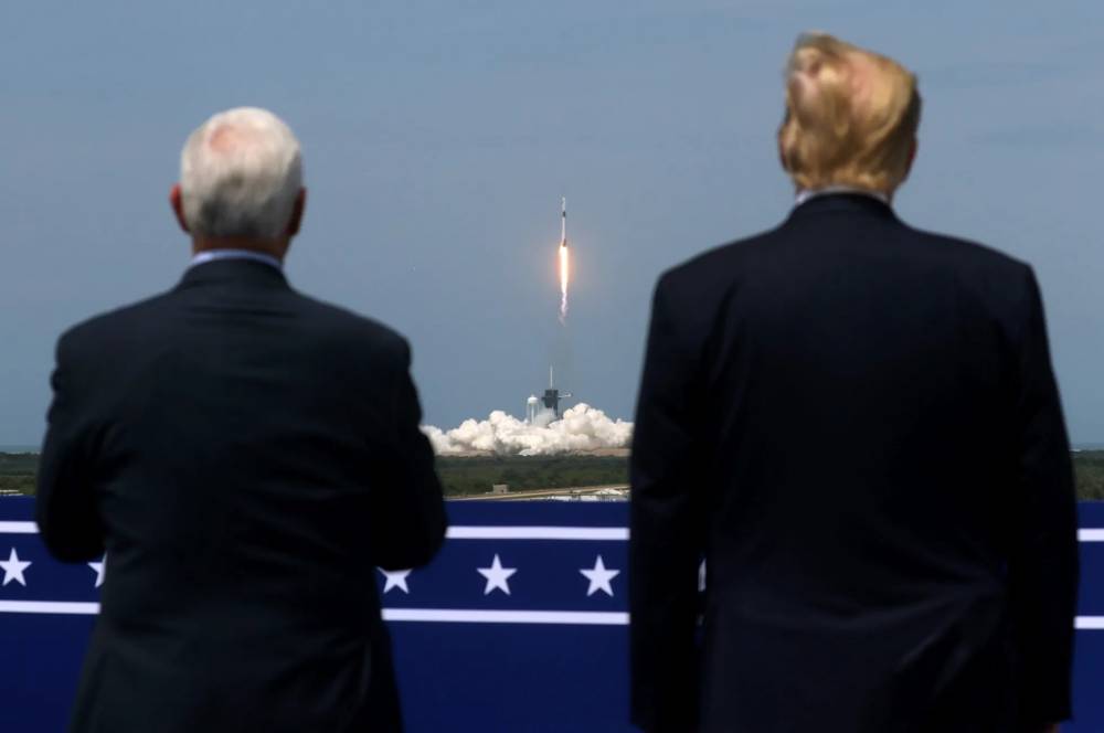 Дональд Трамп - Илон Маск - Майк Пенс - За стартом Crew Dragon на YouTube одновременно наблюдали более 4 млн зрителей — это второй стрим в истории по числу одновременных пользователей - itc.ua - США