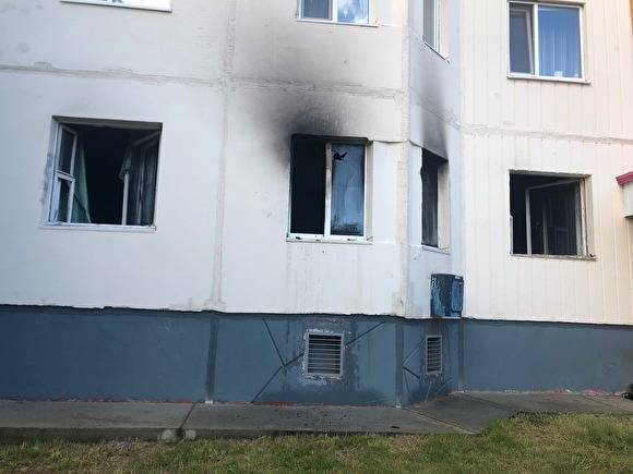 В ХМАО на пожаре в девятиэтажном доме погибли два человека - znak.com - Югра