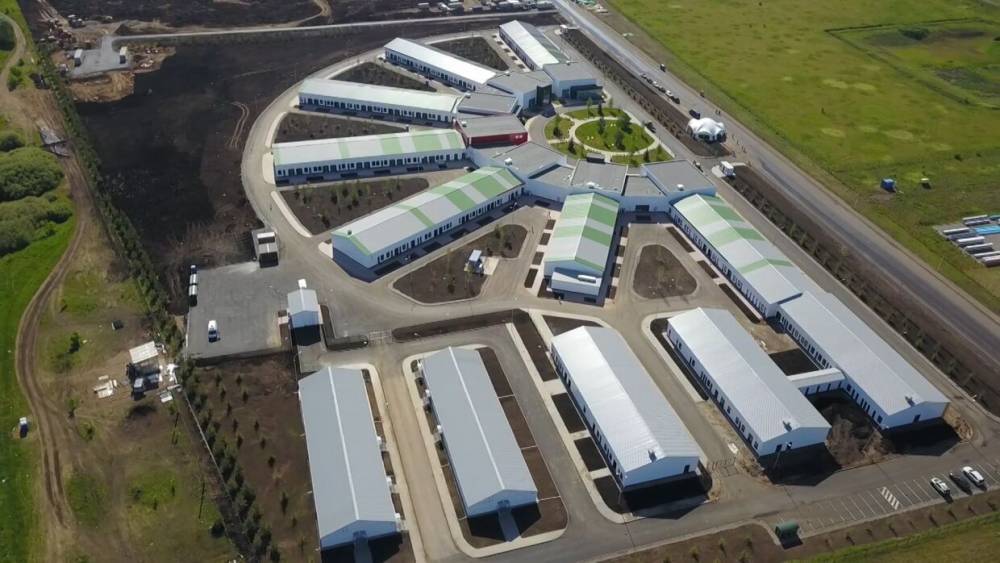 Михаил Мурашко - Госпиталь для больных COVID-19 построен в рекордные сроки. - riafan.ru - Башкирия - район Уфимский