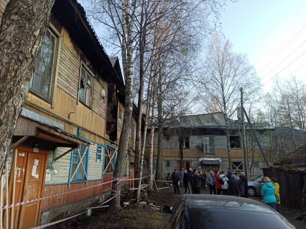 В Сосногорске проверили на безопасность подстрадавший от огня дом - bnkomi.ru - Сосногорск