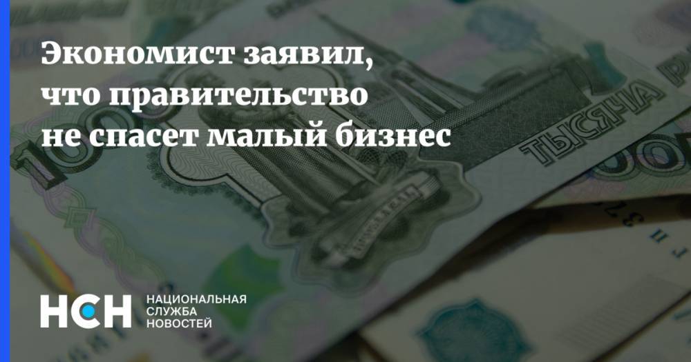 Василий Колташов - Экономист заявил, что правительство не спасет малый бизнес - nsn.fm - Россия
