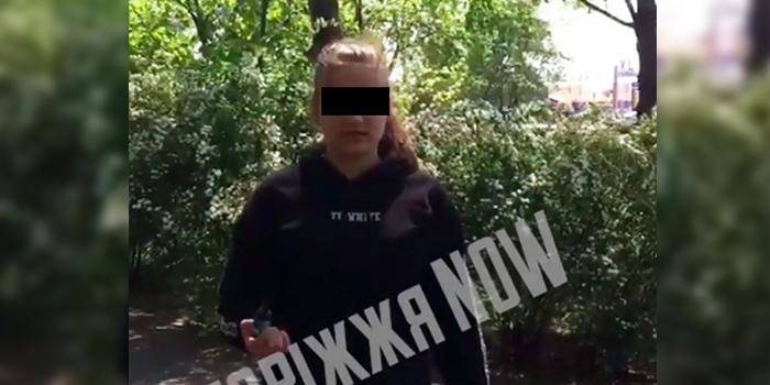 Украинские радикалы заставили облиться зеленкой 13-летнюю девочку и сняли это на видео - ruposters.ru - Украина - Запорожье