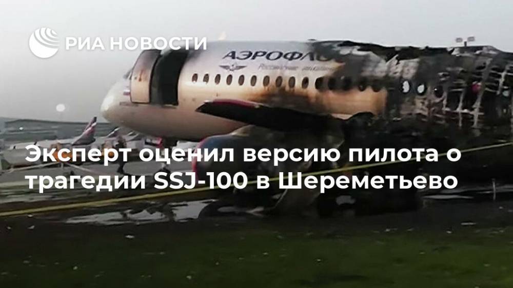 Олег Смирнов - Денис Евдокимов - Эксперт оценил версию пилота о трагедии SSJ-100 в Шереметьево - ria.ru - Москва - Россия