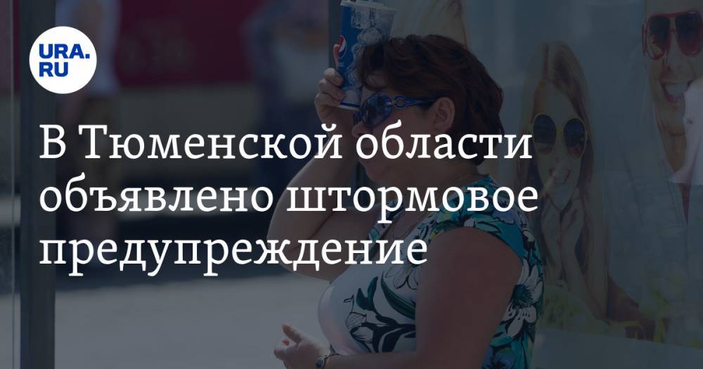 В Тюменской области объявлено штормовое предупреждение - ura.news - Тюмень - Тюменская обл.