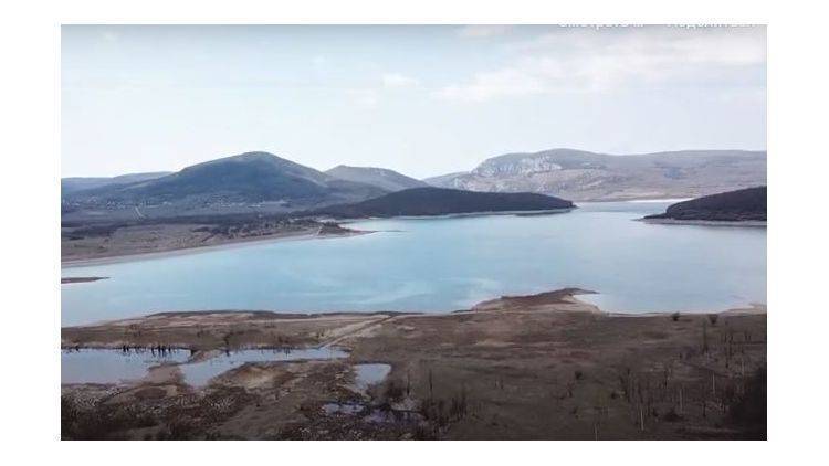 Сколько воды осталось для Севастополя - видео с коптера - crimea.ria.ru - Крым - Симферополь - Севастополь