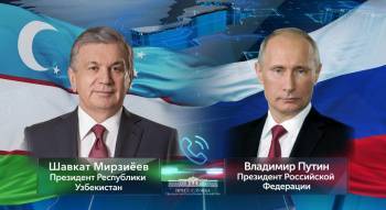 Владимир Путин - Шавкат Мирзиеев - Путин и Мирзиёев провели телефонные переговоры - podrobno.uz - Россия - Узбекистан - Ташкент - Переговоры