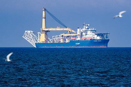Marine Traffic - Судно для достройки «Северного потока-2» направилось в Германию - lenta.ru - Россия - Германия - Калининград