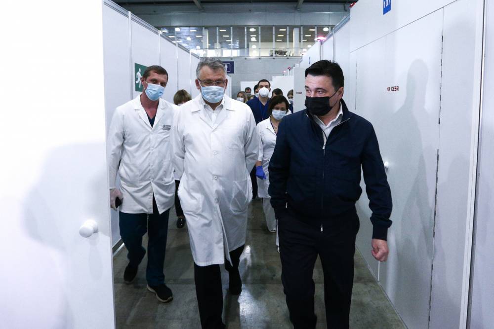Андрей Воробьев - Араз Агаларов - 12 мая в «Крокус Экспо» начнет работу «ковидный стационар» на более чем 1 тыс коек - mk.ru - Московская обл.