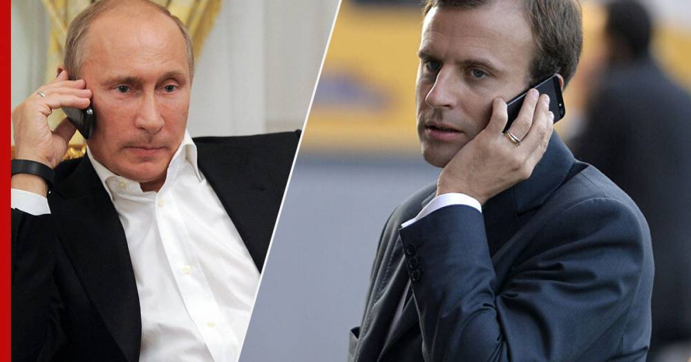 Владимир Путин - Эммануэль Макрон - Путин и Макрон обменялись поздравлениями ко Дню Победы - profile.ru - Россия - Франция