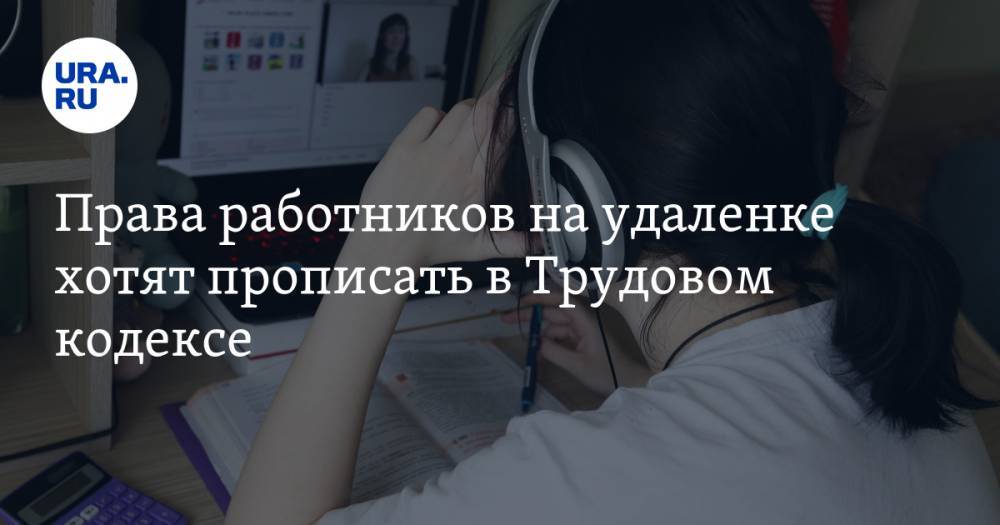 Андрей Исаев - Права работников на удаленке хотят прописать в Трудовом кодексе - ura.news - Россия