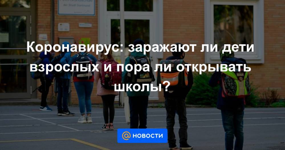 Коронавирус: заражают ли дети взрослых и пора ли открывать школы? - news.mail.ru - Италия - Испания - Хорватия - Голландия