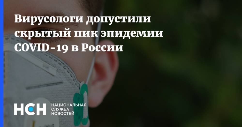 Александр Чепурнов - Вирусологи допустили скрытый пик эпидемии COVID-19 в России - nsn.fm - Россия