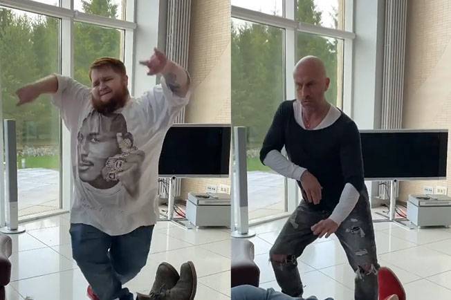 Дмитрий Нагиев - Дмитрий Красилов - Нагиев и Пухляш устроили танцевальный баттл в Сети - vm.ru