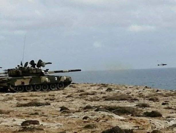 На Кипре танки Т-80 нанесли ракетные удары по морским целям - vpk-news.ru - Сирия - Кипр