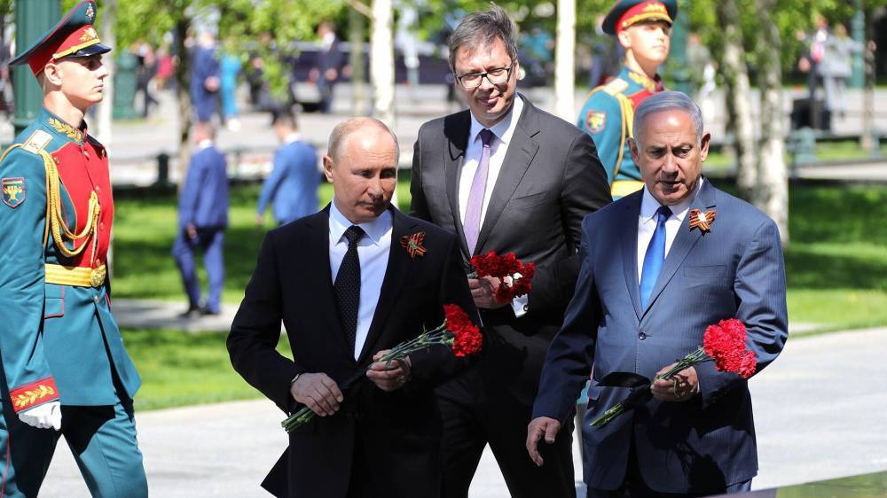 Владимир Путин - Биньямин Нетаньяху - Нетаньяху отметил решающий вклад СССР в освобождение Европы от нацизма - riafan.ru - Москва - Россия - Израиль