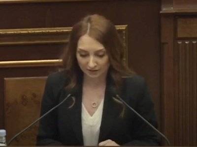 Лилит Макунц - Глава парламентской фракции правящего блока «Мой шаг» попросила у соотечественников прощение за потасовку в НС - news.am - Армения