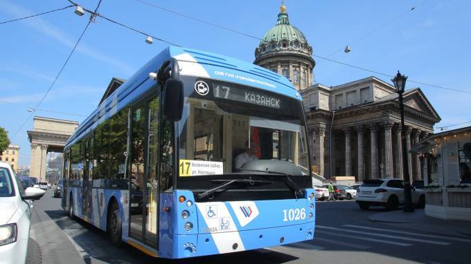Горэлектротранс намерен взять в лизинг троллейбусы на 1 млрд рублей - piter.tv - Санкт-Петербург