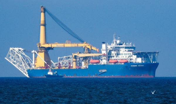 Marine Traffic - Как "Академик Черский" идет за трубами для "Северного потока–2" - lv.baltnews.com - Германия - Калининград - Мукран
