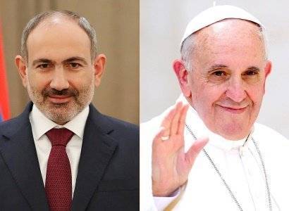 Никол Пашинян - Франциск Римский - Пашинян провел телефонный разговор с Его Святейшеством Папой Франциском - news.am - Армения - Рим