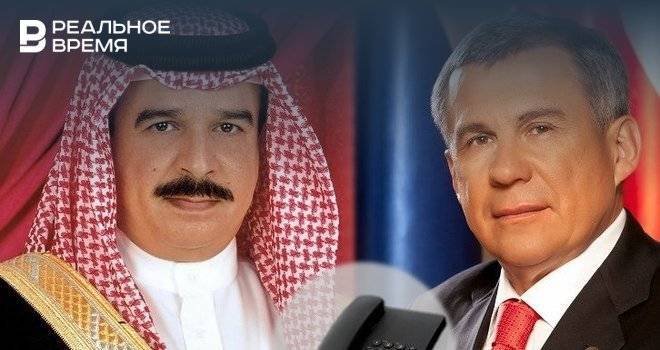 Владимир Путин - Рустам Минниханов - Рустам Минниханов провел телефонный разговор с королём Бахрейна Хамадом бен Иса Аль Халифой - realnoevremya.ru - Россия - респ. Татарстан - Бахрейн