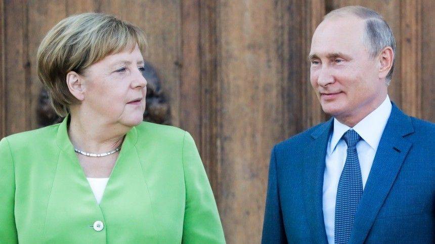 Владимир Путин - Ангела Меркель - Беньямин Нетаньяху - Путин и Меркель обменялись поздравлениями в связи 75-й годовщиной освобождения мира от фашизма - 5-tv.ru - Австрия - Россия - Израиль - Германия