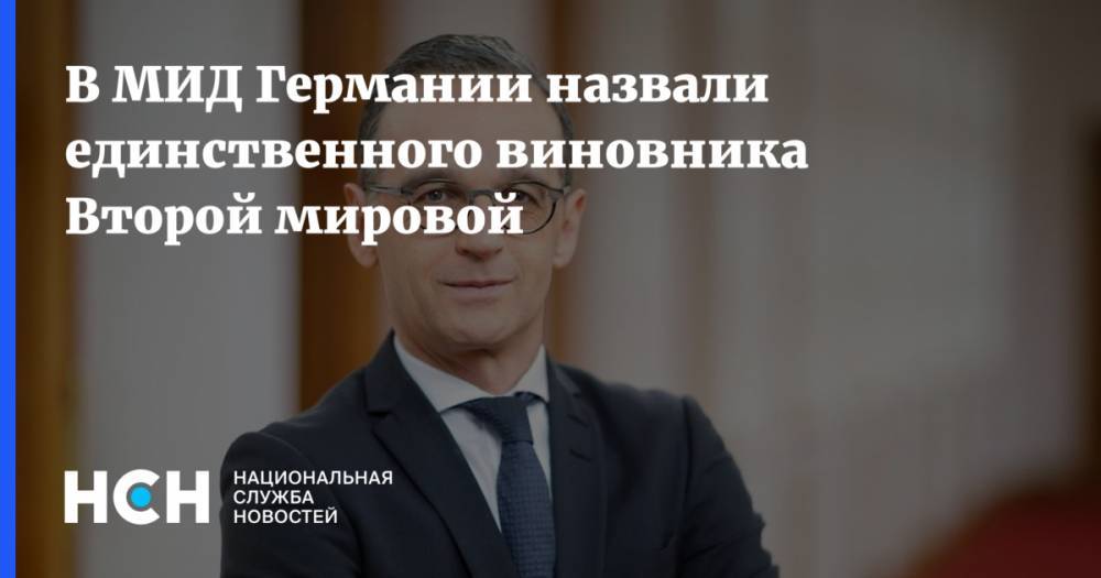 Адольф Гитлер - В МИД Германии назвали единственного виновника Второй мировой - nsn.fm - Германия - Польша - Берлин