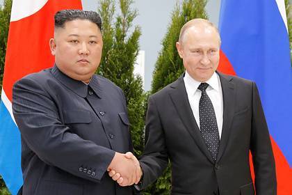 Владимир Путин - Ким Ченын - Ким Чен Ын поздравил Россию с 75-летием Победы - lenta.ru - Россия - КНДР