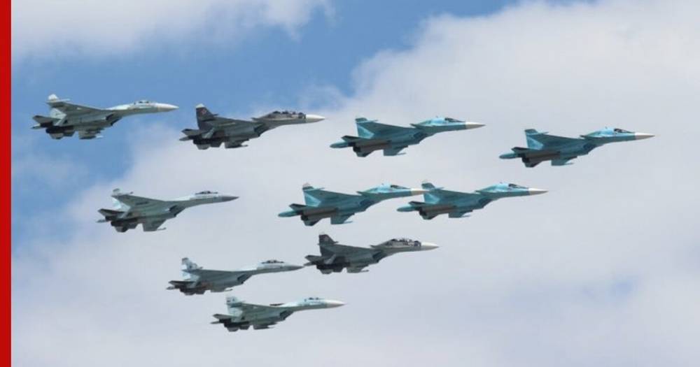 В Москве прошел воздушный парад в честь Дня Победы - profile.ru - Москва