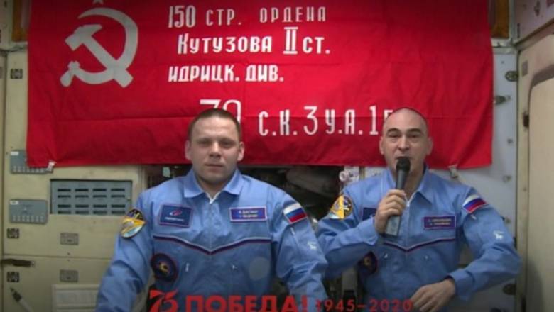 Анатолий Иванишин - Иван Вагнер - Космонавты МКС поздравили ветеранов с Днем Победы - newizv.ru - Сирия
