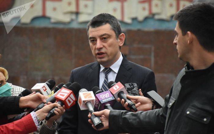 Михаил Саакашвили - Георгий Гахария - Премьер Грузии: авантюрист Саакашвили не помешает отношениям с Украиной - sputnik-georgia.ru - Украина - Грузия - Тбилиси
