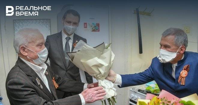 Рустам Минниханов - Ильсур Метшин - Минниханов навестил участника Великой Отечественной войны Махьяна Камаева - realnoevremya.ru - респ. Татарстан - Япония - Казань